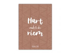 Kaart A6 - Hart onder de riem 