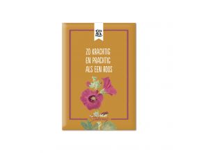 Bloemenzaadjes - Zo krachtig en prachtig - Stokroos