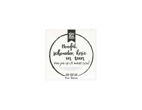 Baby Body Bar - Hoofd schouder knie en teen