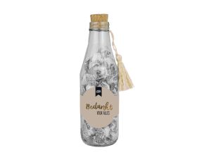 Momenten fles - Bedankt 
