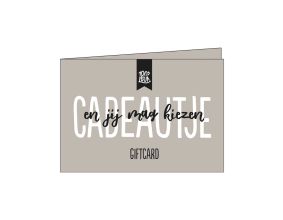 Cadeau kaart - 15 euro