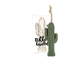 Cadeaudoos gevuld met zeep – Dikke knuffel- Cactuszeep