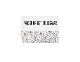 Ballonkaart - Proost op het bruidspaar