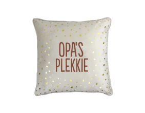 Sierkussen - Opa's plekkie 