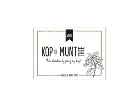 Kruiden - Kop of munt thee