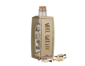 Momenten fles - Veel geluk - Toffee