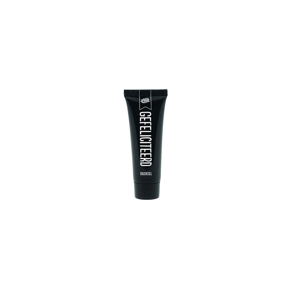 100% Leuk mini tube zwart - Gefeliciteerd