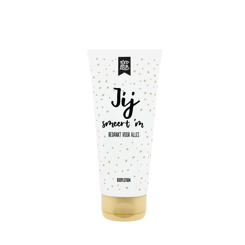 Bodylotion – Jij smeert 'm - Bedankt voor alles